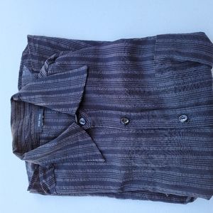 Mens short sleeve dress shirt